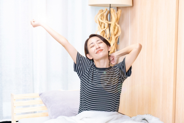 十分に寝たつもりでも、体が重くスッキリしない状態