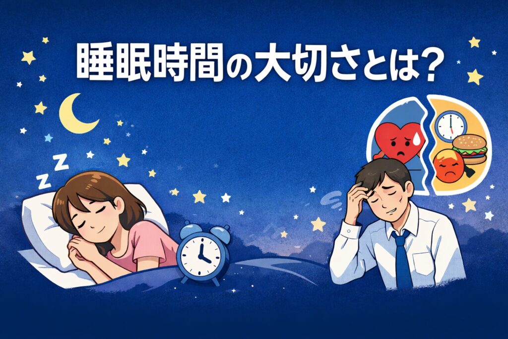 睡眠時間の大切さ