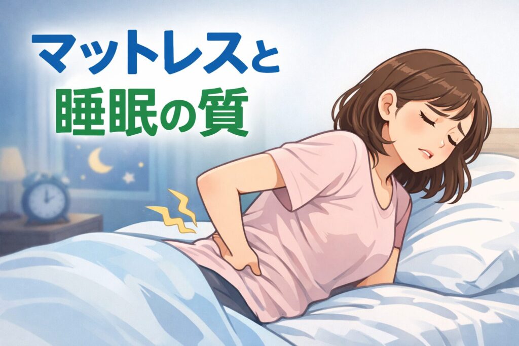 マットレスと睡眠の質
