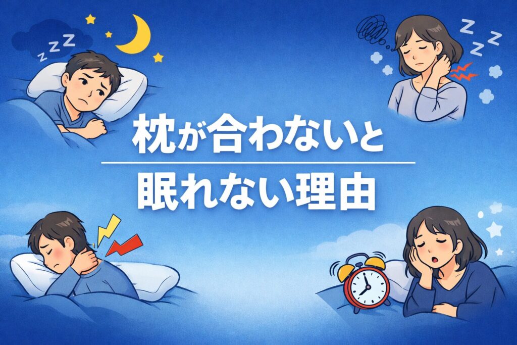 枕が合わないと眠れない理由