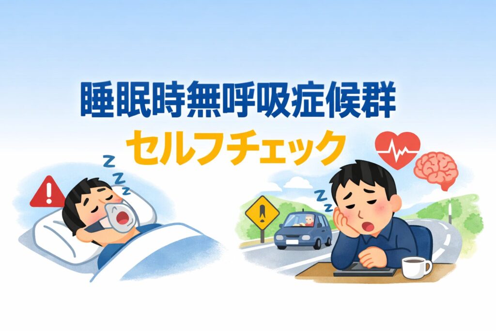 いびきや日中の眠気が気になる人向け