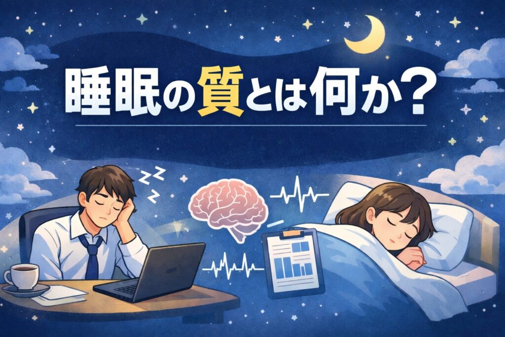 睡眠の質とは何か？