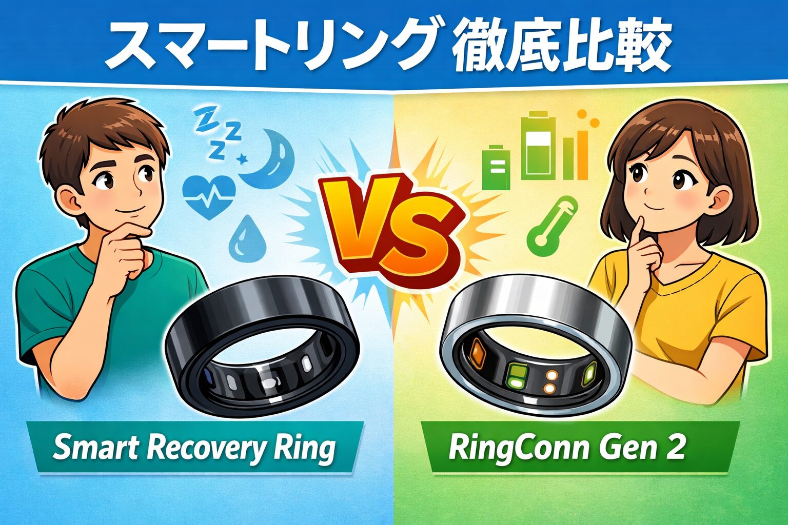 Smart Recovery Ring と RingConn Gen 2