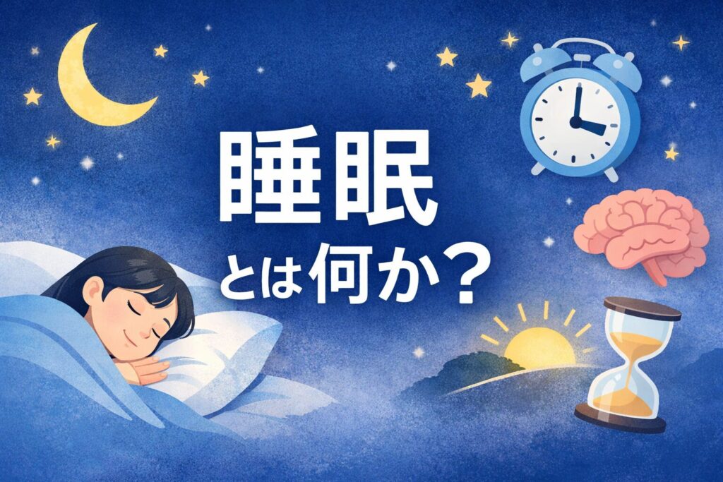 睡眠の基礎をわかりやすく整理